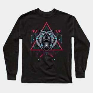 The Bear sacred geometry Long Sleeve T-Shirt